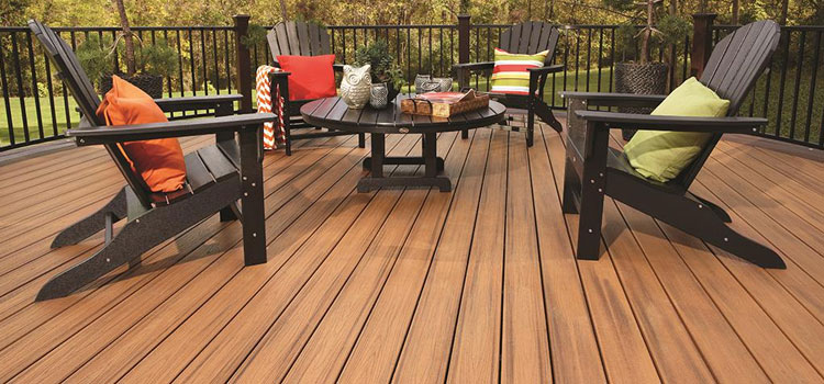 Black TREX Decking in Huntington Park, CA